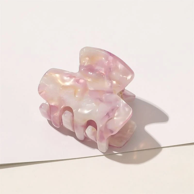 Haarspange SOHO Loa Mini – rosa Marmor