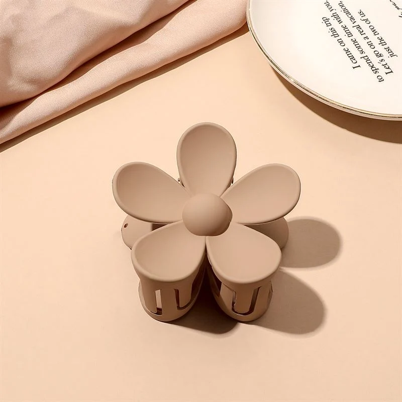 Blumen-Haarspange – SOHO Bloom – Braun