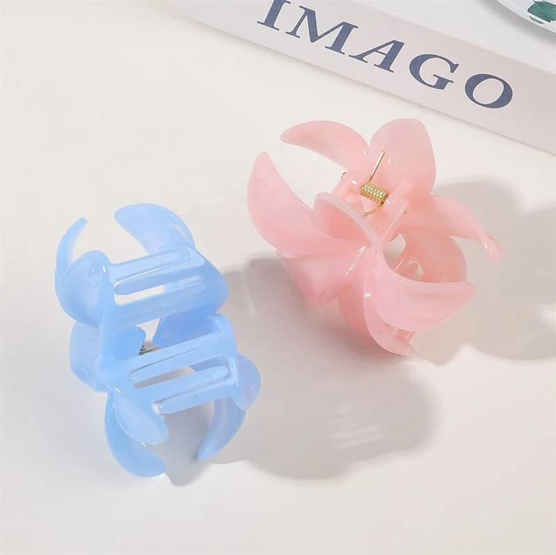 Haarspange SOHO Moana – rosa Blumen-Design