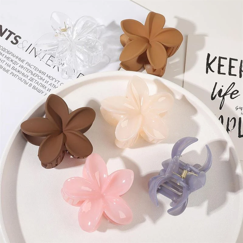 Haarspange SOHO Moana – rosa Blumen-Design