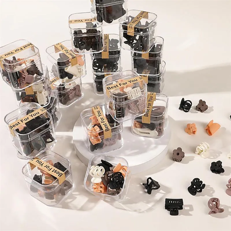 SOHO Mini-Haarspangen – Pastellfarben 10er Pack