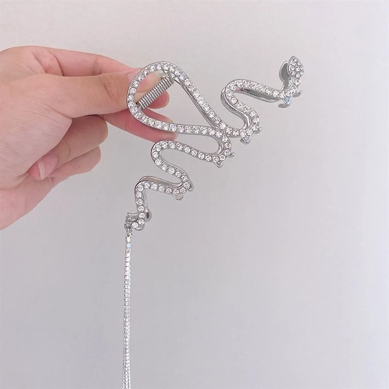 Haarspange SOHO Risa – Silber mit Strass
