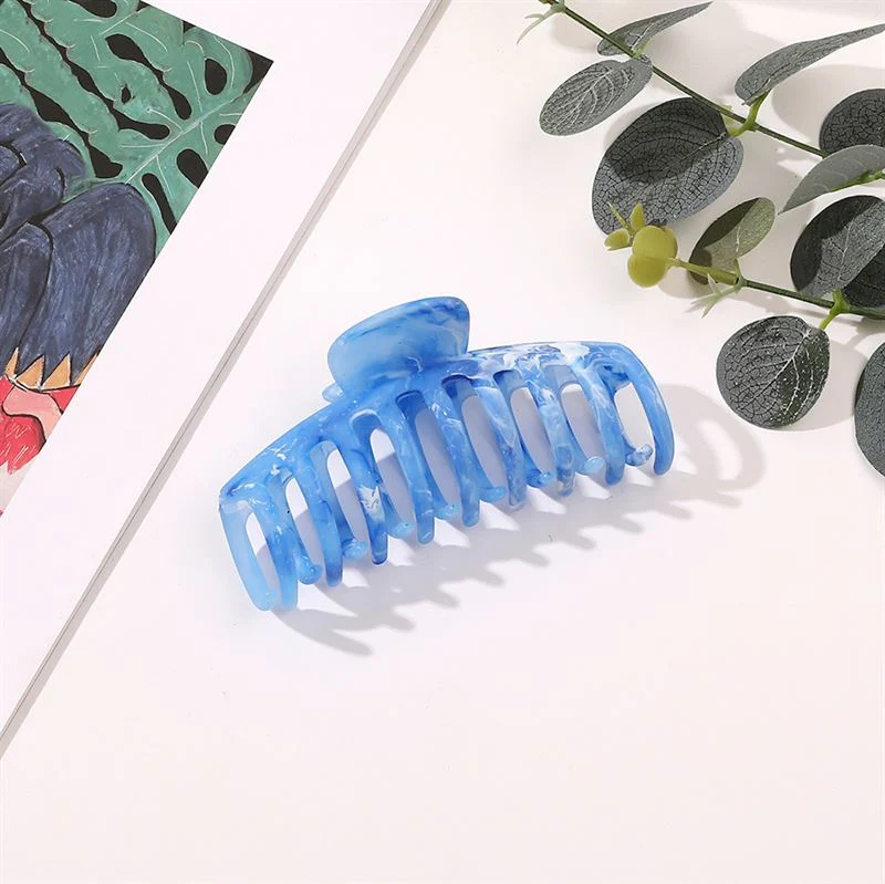 Haarspange SOHO Kana Marble – Blau Marmor-Optik