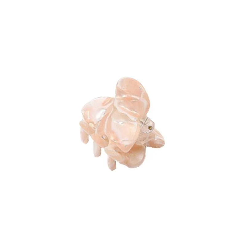 Mini Haarspange – SOHO Hara Perlmutt-pink – 2,7 cm