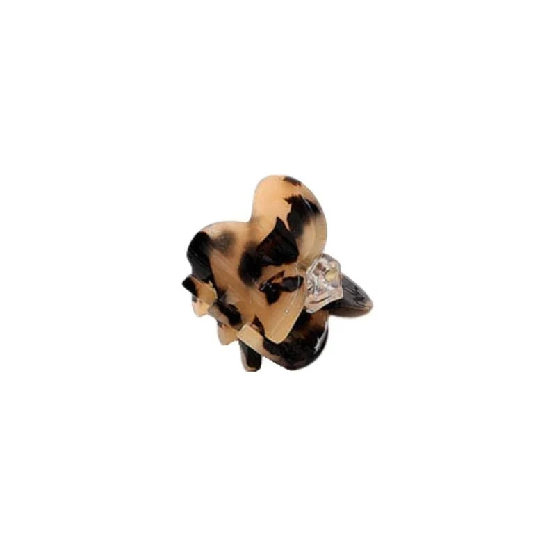 Haarspange Mini – Schildpatt hell