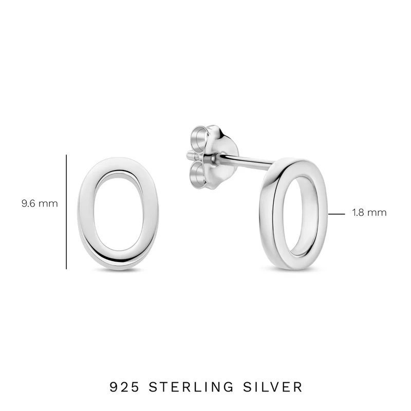 Parte Di Me Bibbiena Poppi Clara 925 Sterling Silber Ohrstecker PDM36193