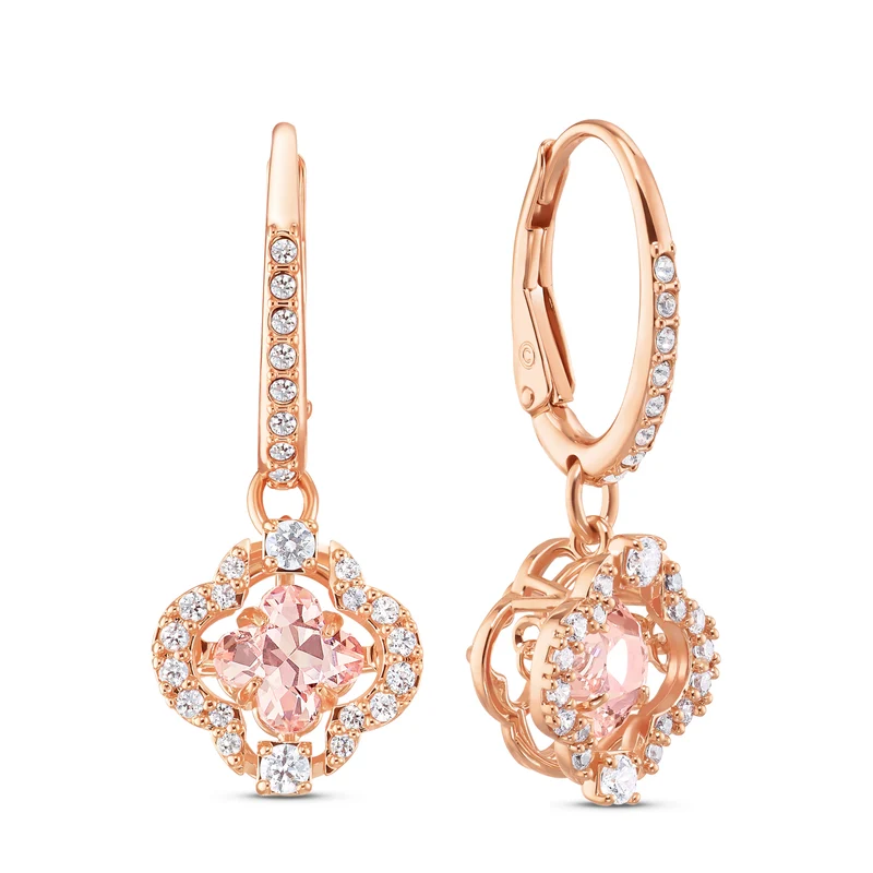 Swarovski Sparkling damen Ohrknöpfe Roségold 5516477
