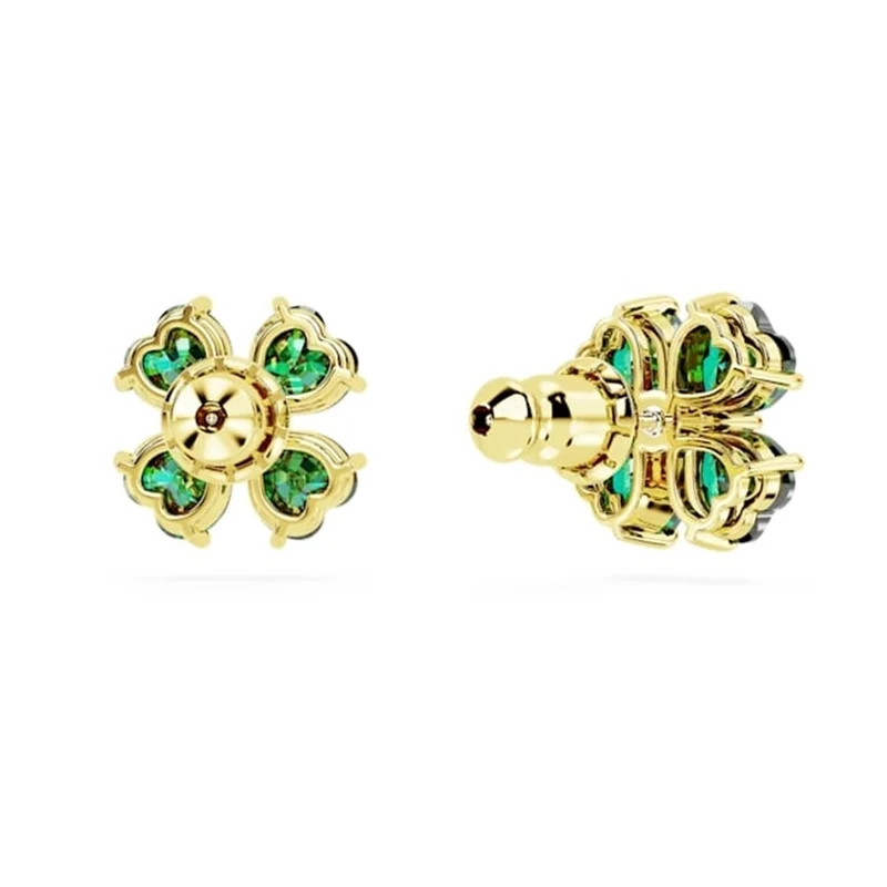 Swarovski Idyllia Goldfarbene Ohrknöpfe 5666236