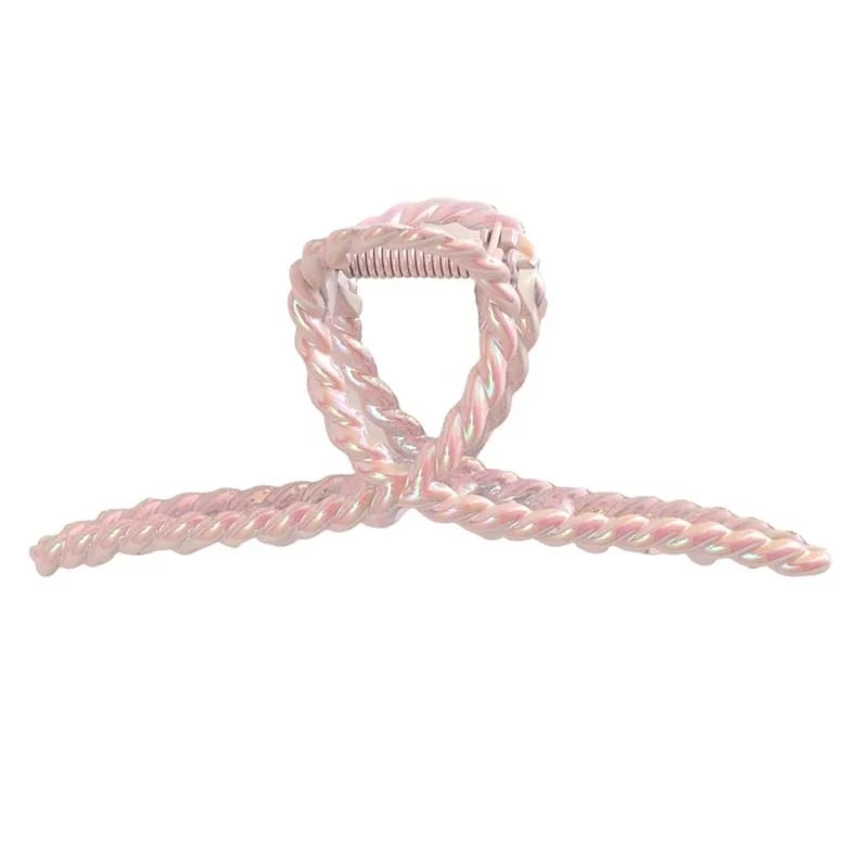Haarspange aus Metall – rosa – SOHO