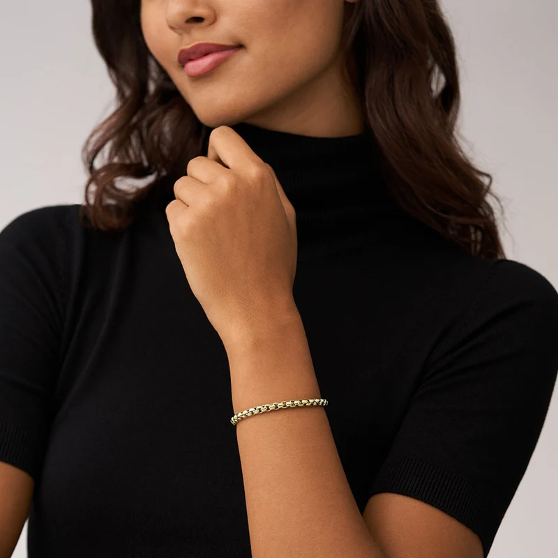 Fossil Goldfarbene Armband JF04561710