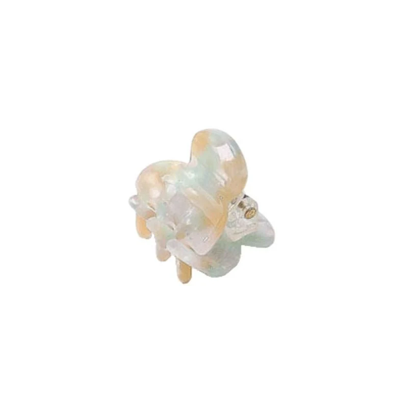 Mini-Haarspange SOHO Hara – beige & Türkis