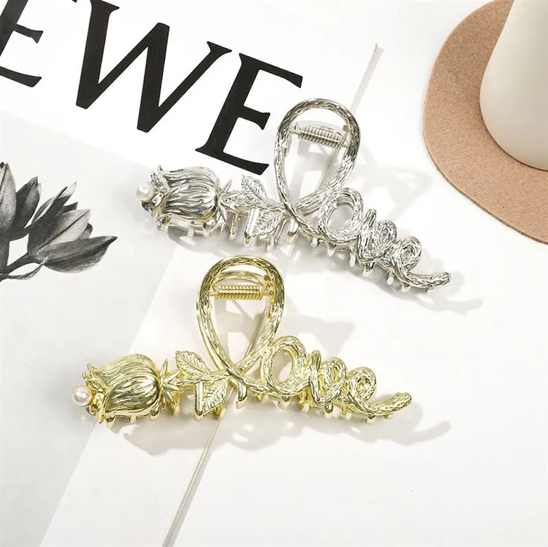SOHO Love Haarklammer aus Metall - Gold