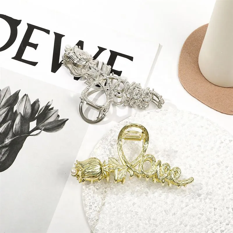 SOHO Love Haarklammer aus Metall - Gold
