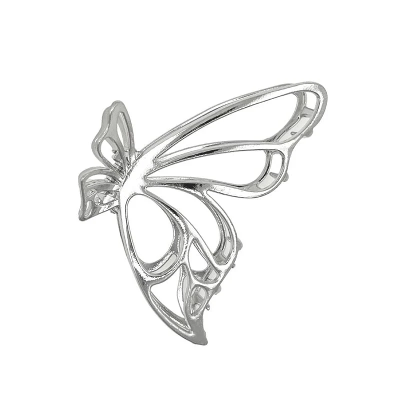 Haarspange Schmetterling – Silber Metall SOHO