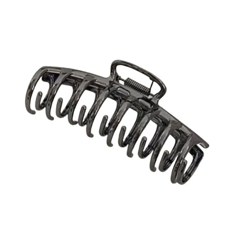 SOHO Haarspange Kana – Metall Titanium Silber