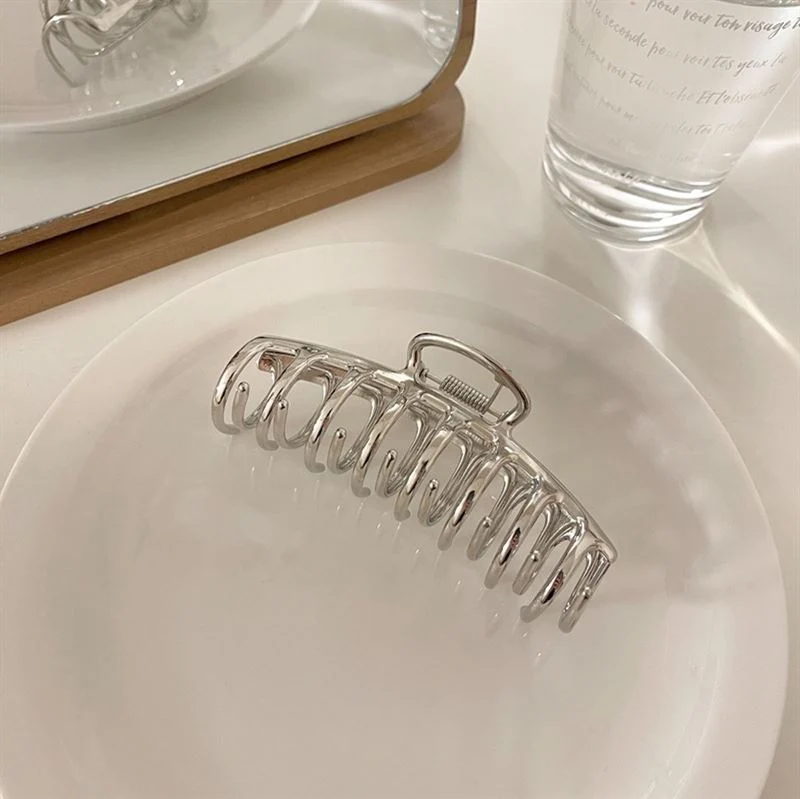 Haarspange aus Metall – SOHO Kana in Silber
