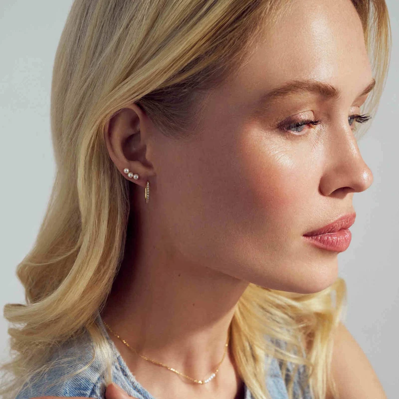 Sif Jakobs Gold Plated Capriana Earrings SJ-E2600-CZ-YG