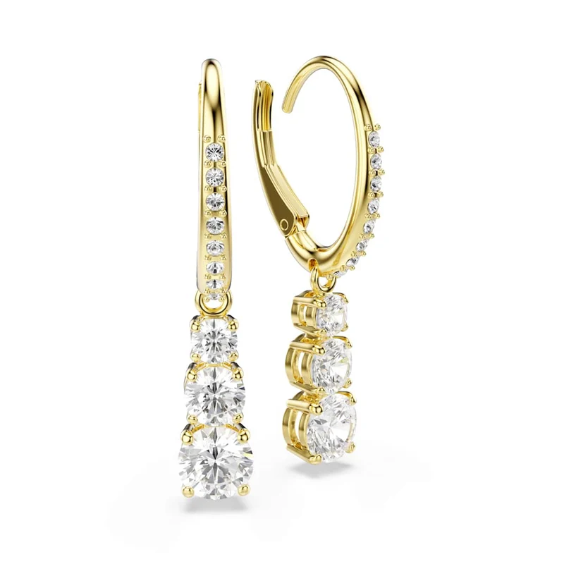 Swarovski Stilla Goldfarbene Ohrringe 5723300