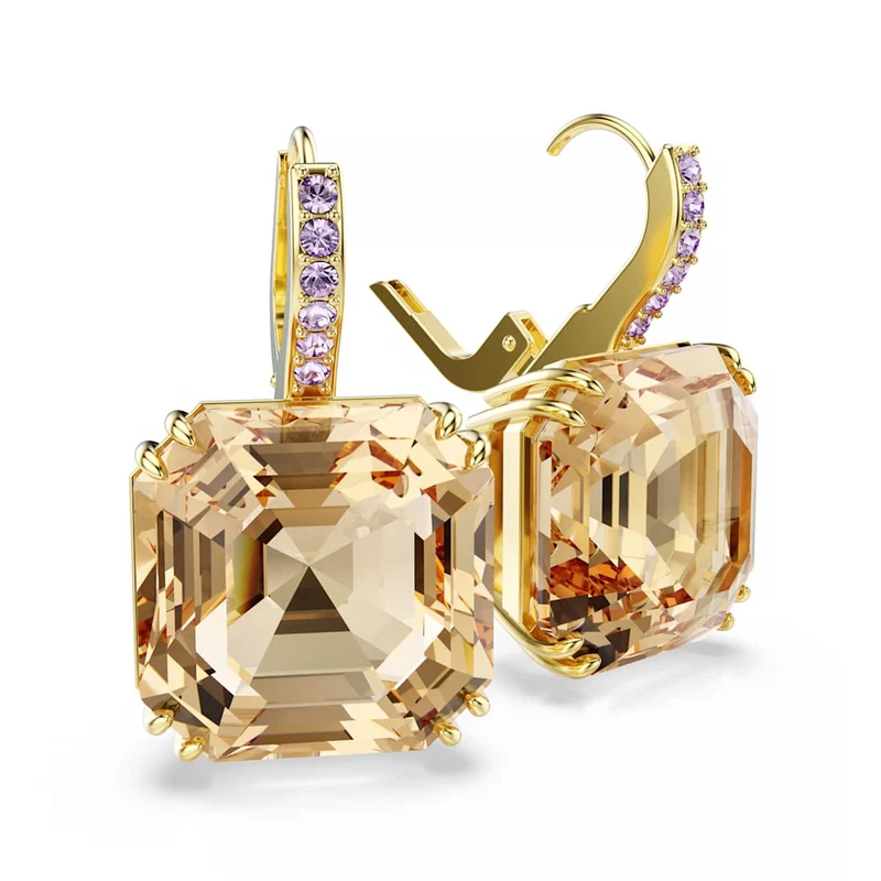 Swarovski Millenia Goldfarbene Ohrringe 5725744