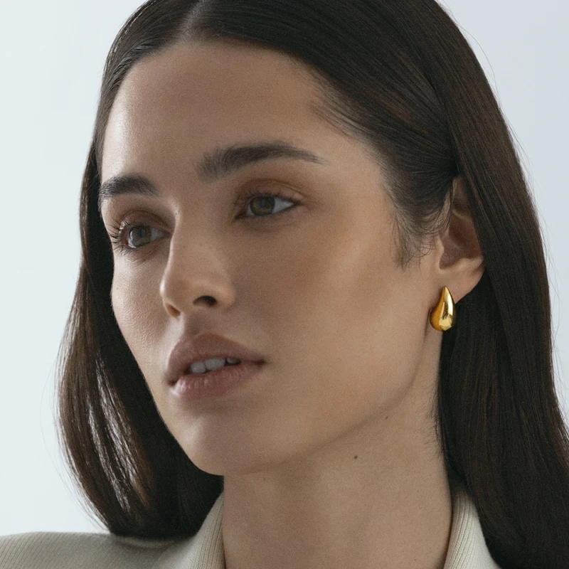Mockberg Plain Daring Small Earrings MB0189