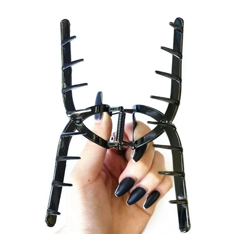 SOHO Haarspange Iva – Metall – Schwarz