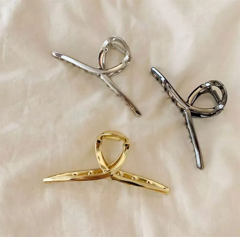 Haarspange aus Metall – Titanium SOHO Iva