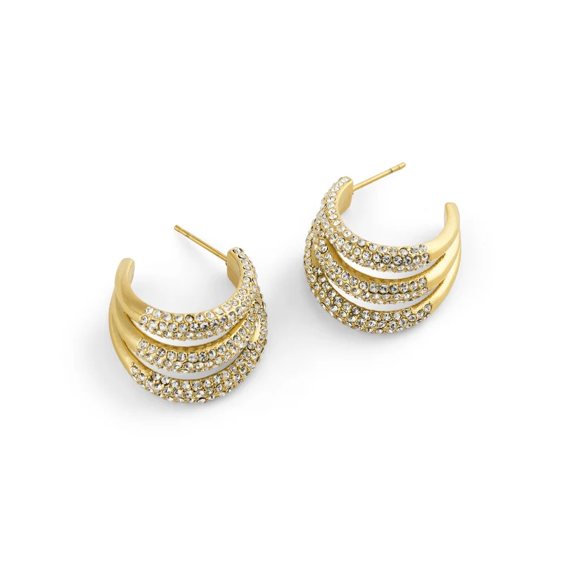 Mockberg Kenza Gold Plated Aurelia Earrings MB1849