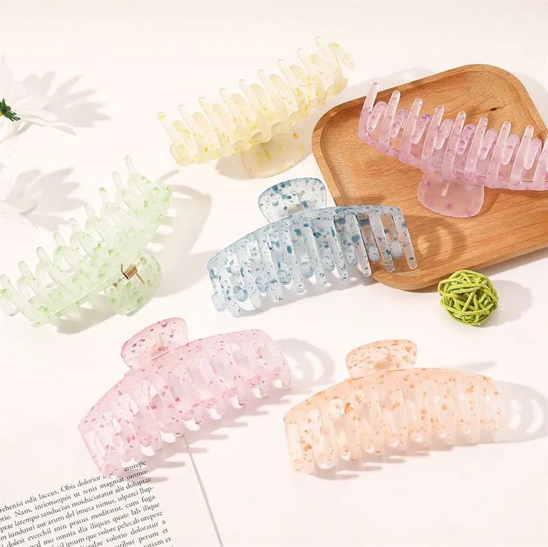 Haarspange – SOHO Kana Splash Grün