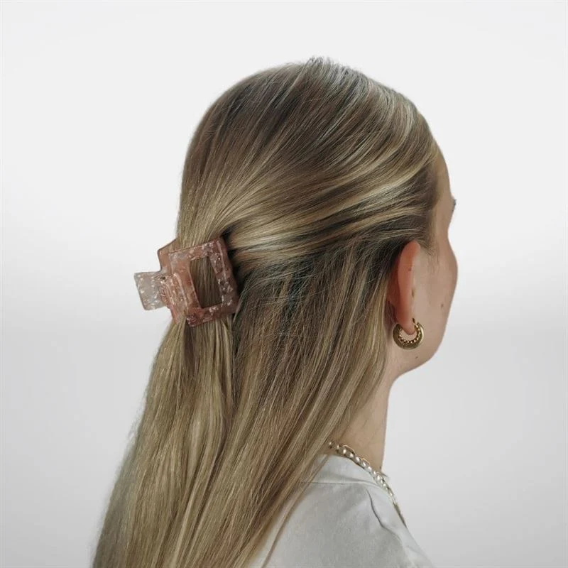 Haarspange – SOHO Ema – Crêpe rosa