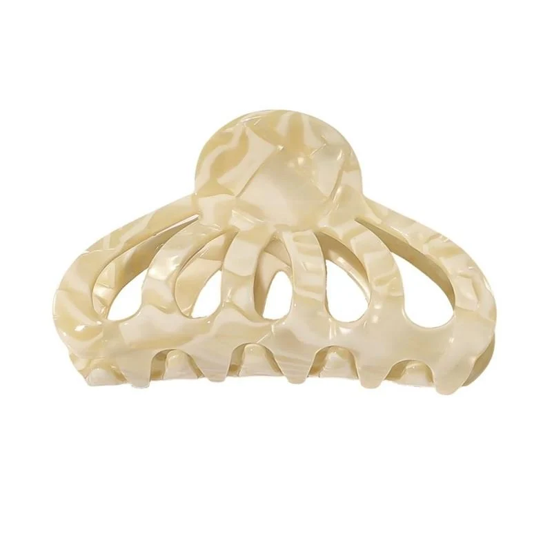 Haarspange SOHO Olivia – Ivory-Marmor