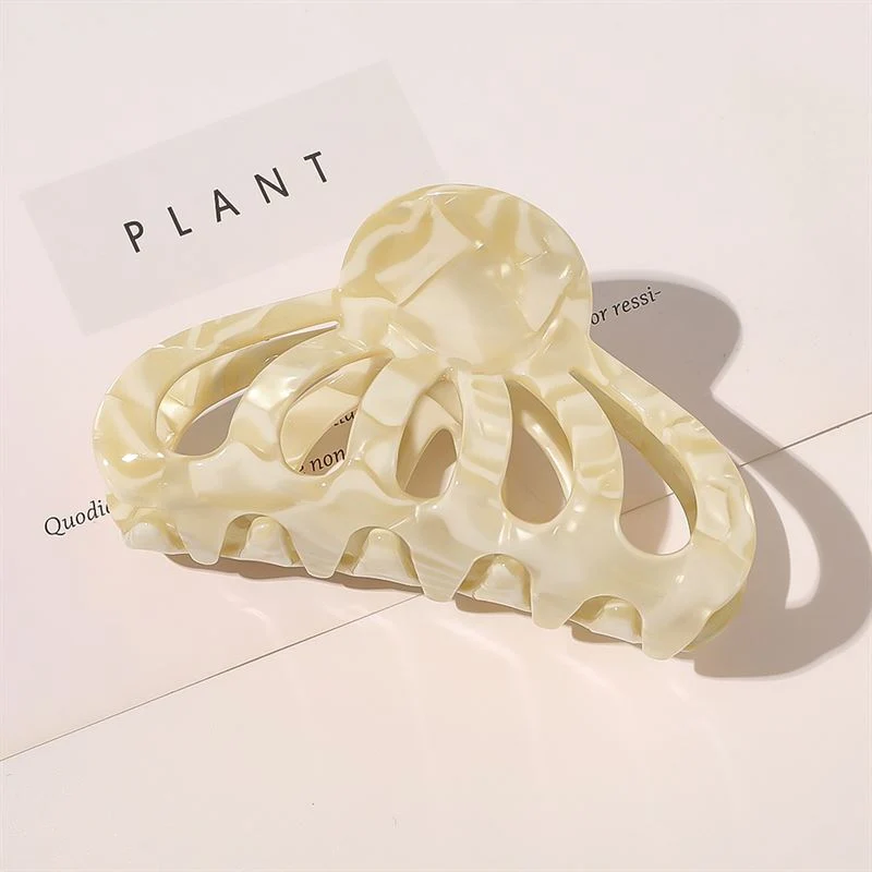 Haarspange SOHO Olivia – Ivory-Marmor
