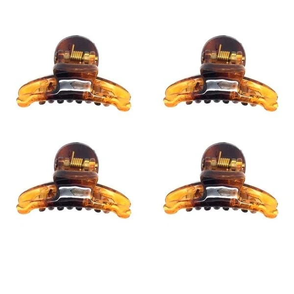 Haarspangen Mini – Tortoise Design – 4er Pack SOHO