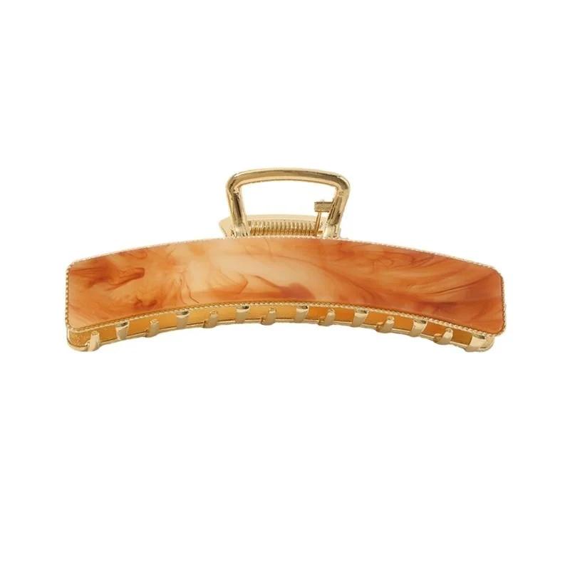 SOHO Haarspange Abby – Ginger & goldfarben