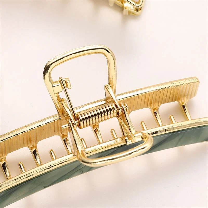 SOHO Haarspange Abby – Ginger & goldfarben