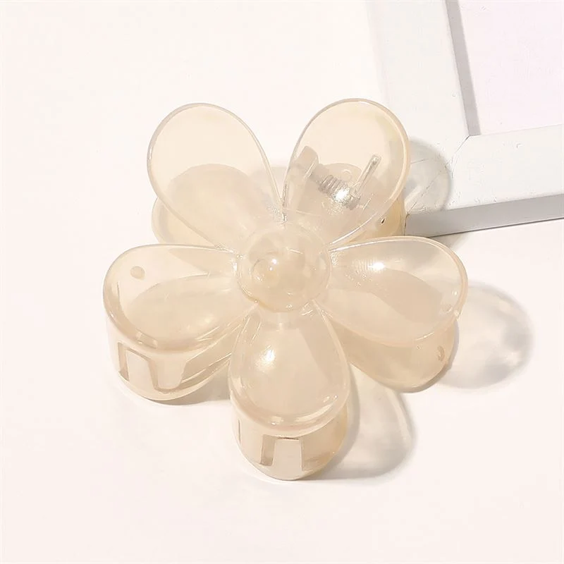 SOHO Haarspange Fiore – Blume – Weiß