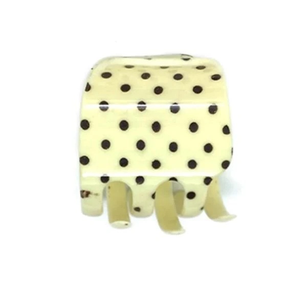 Haarspange – SOHO Polkadot Vanille