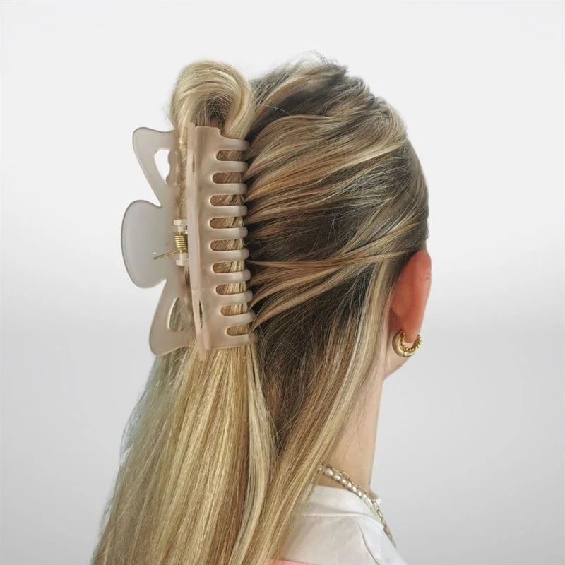 SOHO Jelly Haarklammer - Beige