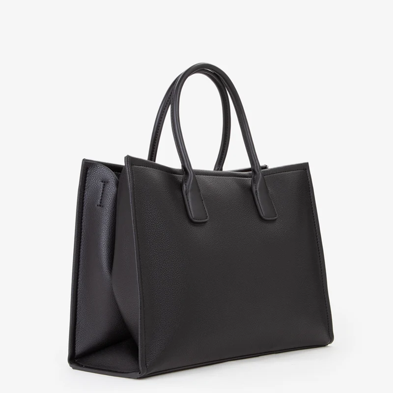 Valentino Bags Wilk Black Shopper VBS9I504NERO