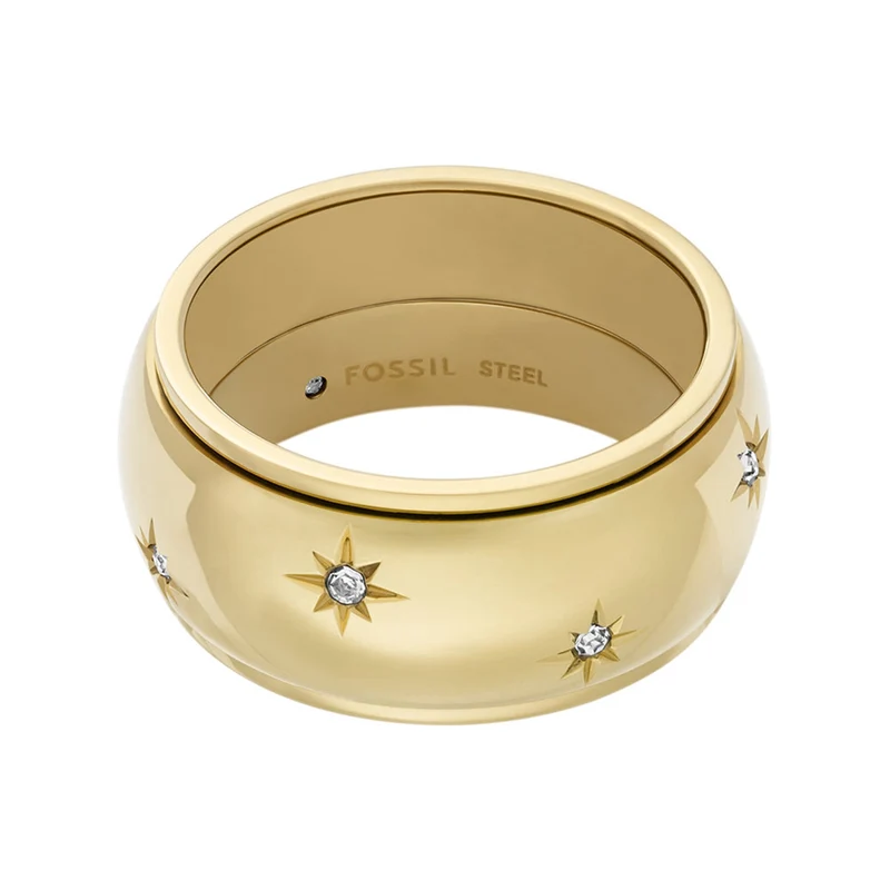 Fossil Sadie Gold Coloured Ring JF048357107
