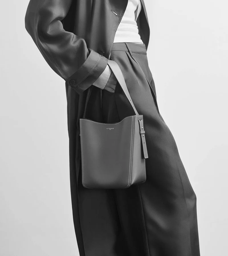 Sac hobo petit modèle Céleste en cuir lisse