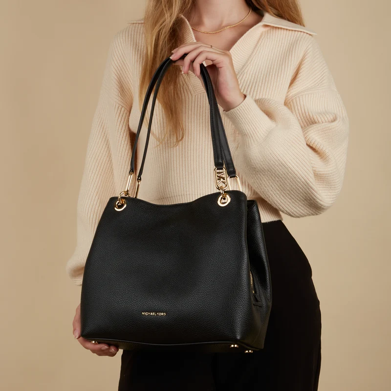 Michael Kors Kensington Schultertasche Schwarz 30F3G8KT7L-001
