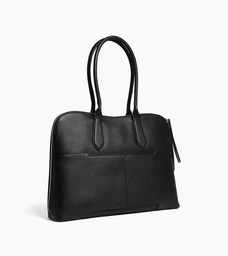 Porte documents 14" Apolline en cuir grainé