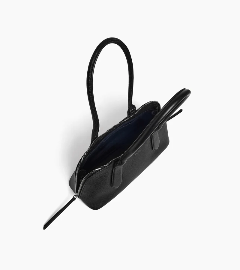Sac bowling Apolline en cuir grainé