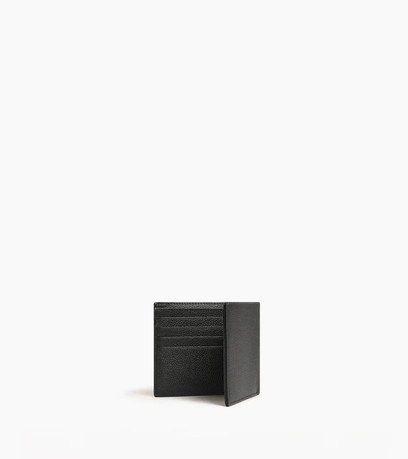 Porte cartes horizontal Lucien en cuir grainé