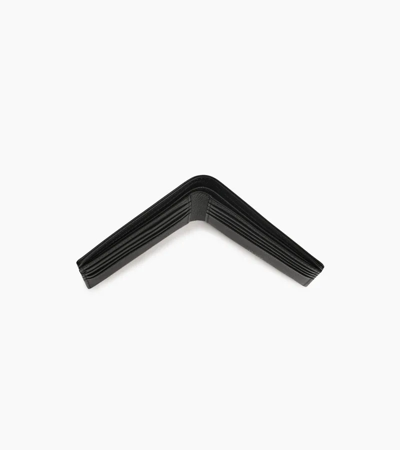 Porte cartes horizontal Lucien en cuir grainé