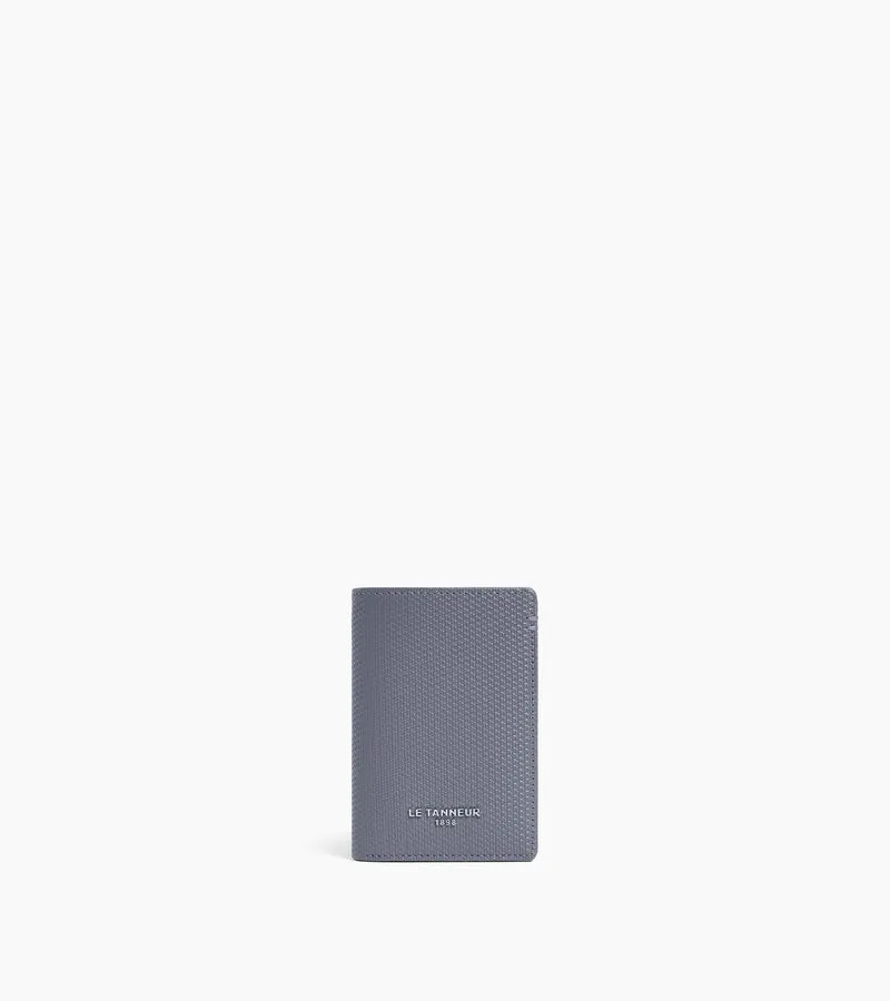 Petit porte cartes Lucien en cuir signature T
