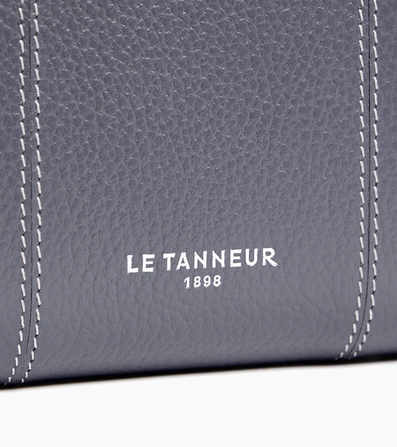 Portefeuille moyen modèle Marguerite en cuir grainé
