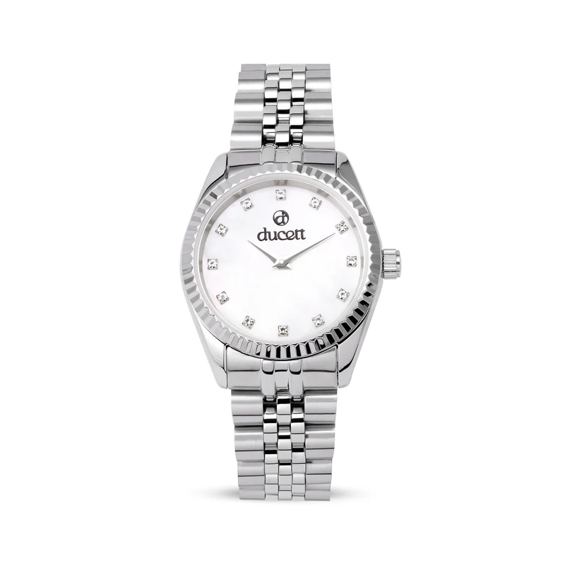 Signé watch silver