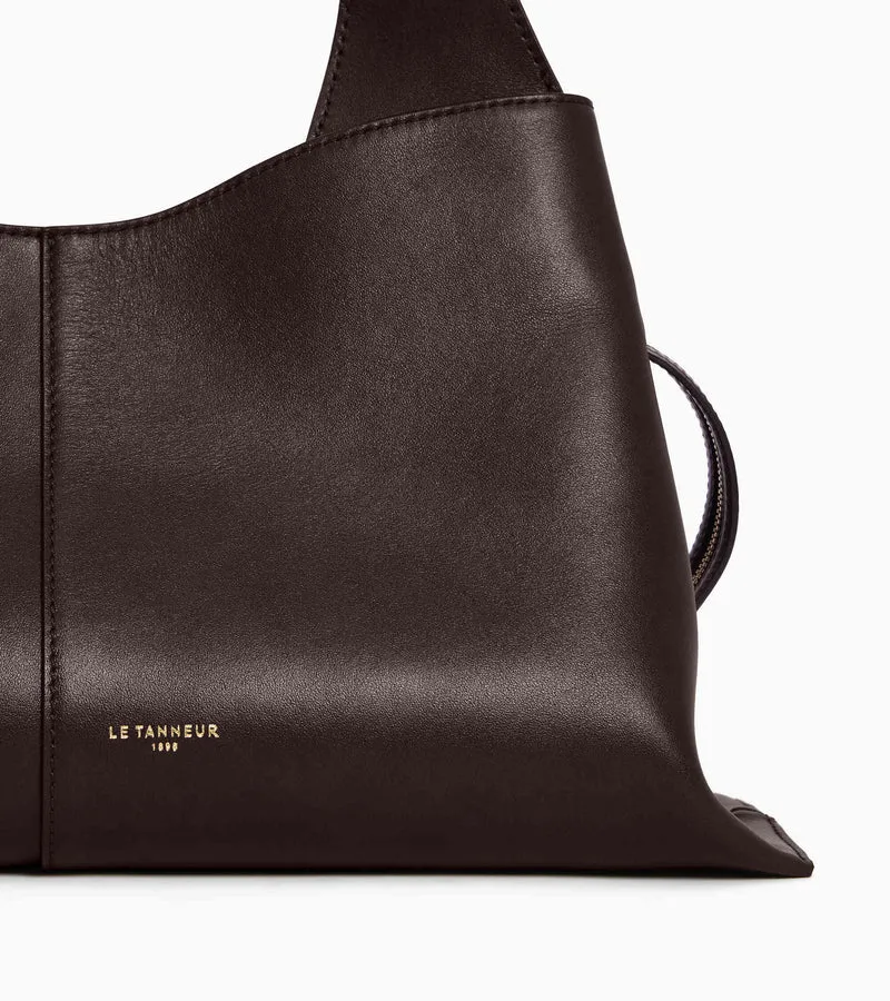 Petit sac à main Félicie en cuir lisse