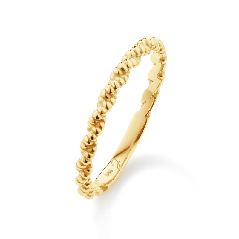 Jackie Gold Cord 14 Karat Gold Ring JKR25.579.54